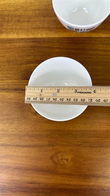 Mid Century Modern Atomic Tea Cups- Retro Vintage Temporama by Canonsburg SET OF 2 view 3