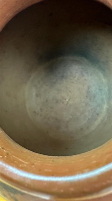 Vintage Handmade Earthenware Pottery Vase -  Sasak Clay Pot Handcrafted  in Indonesia view 6