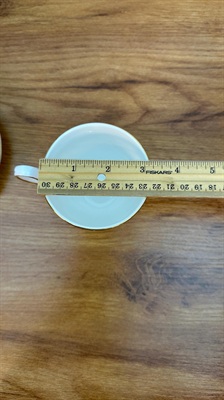 Vintage Bone China Teacup and Saucer | Royal Grafton Indian Tree Pattern view 8