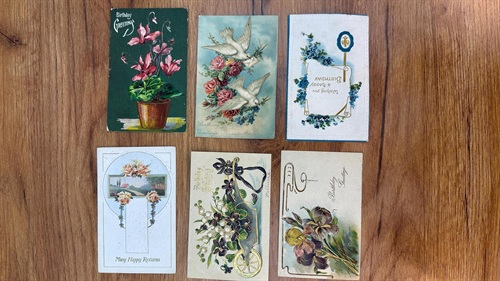 Vintage POSTMARKED Early 1900's Postcards- Set of 5 view 6