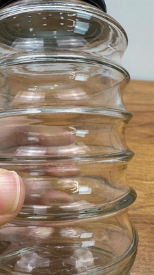 Vintage Sellers Hoosier Beehive Salt and Pepper Shakers- Depression Glass view 10