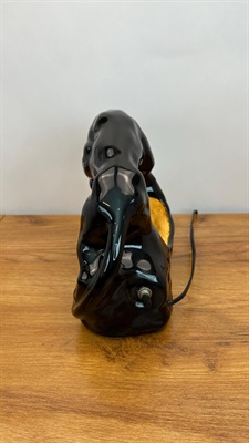 Vintage Mid Century Black Panther TV Lamp | MCM Panther Light- 1950's view 5