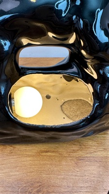 Vintage Mid Century Black Panther TV Lamp | MCM Panther Light- 1950's view 7