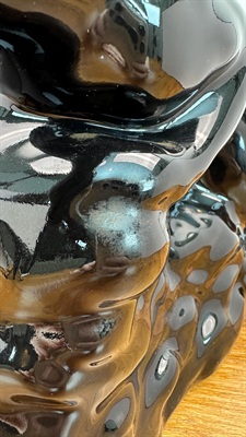 Vintage Mid Century Black Panther TV Lamp | MCM Panther Light- 1950's view 10