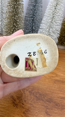 Vintage Napco Christmas Girl with Candy Cane Figurine -1950's Japan view 5