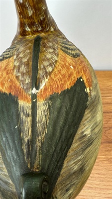 Vintage Ceramic Mallard Duck - Hand-Painted Made in Italy view 7