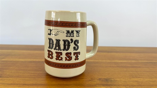 My Dad's Best Vintage Coffee Mug, Gift for Dad, Russ