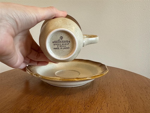 Vintage Mid Century Modern Tea Cup and Saucer- Mid Century Modern Mikasa Japan view 3