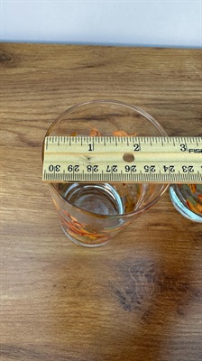 Libbey Crisa Fall Leaf Autumn Drinking Glasses  -SET OF 2 view 7