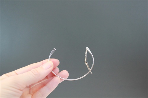 Vintage Scottish Sterling Silver Kit Heath Bangle | Charles Rennie Mackintosh Style | Silver Bangle Bracelet- 925 view 4