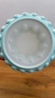 Vintage Ice Blue Tupperware Jello Mold | Jell-O, Jel-Ring | Like New Condition view 7