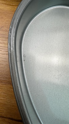 Vintage EKCO Aluminum Non-Stick Heart Shaped Cake Pans- SET OF 2 view 4