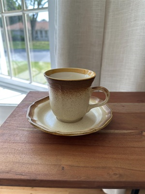 Vintage Mid Century Modern Tea Cup and Saucer- Mid Century Modern Mikasa Japan view 8