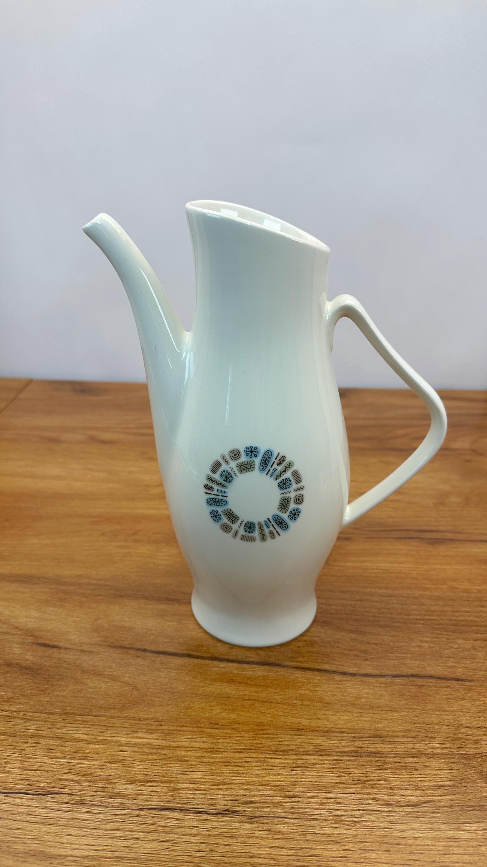 Vintage Temporama Coffee Tea Pot Canonsburg Pottery Atomic 60's -  NO LID