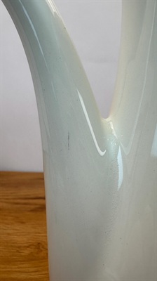 Vintage Temporama Coffee Tea Pot Canonsburg Pottery Atomic 60's -  NO LID view 2