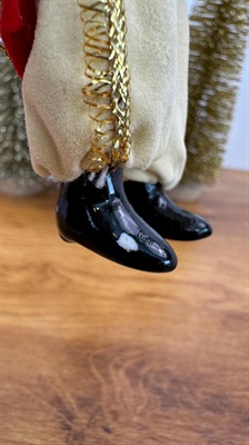 Vintage Toy Soldier Marching Band Ornament | Christmas Ornament | Porcelain Figure Playing Tuba view 7