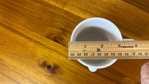 Vintage Face Mug ceramic Smiling whimsical 3D Funny Face Coffee Tea structural emoticon novelty gryphoneware anthropomorphic view 4